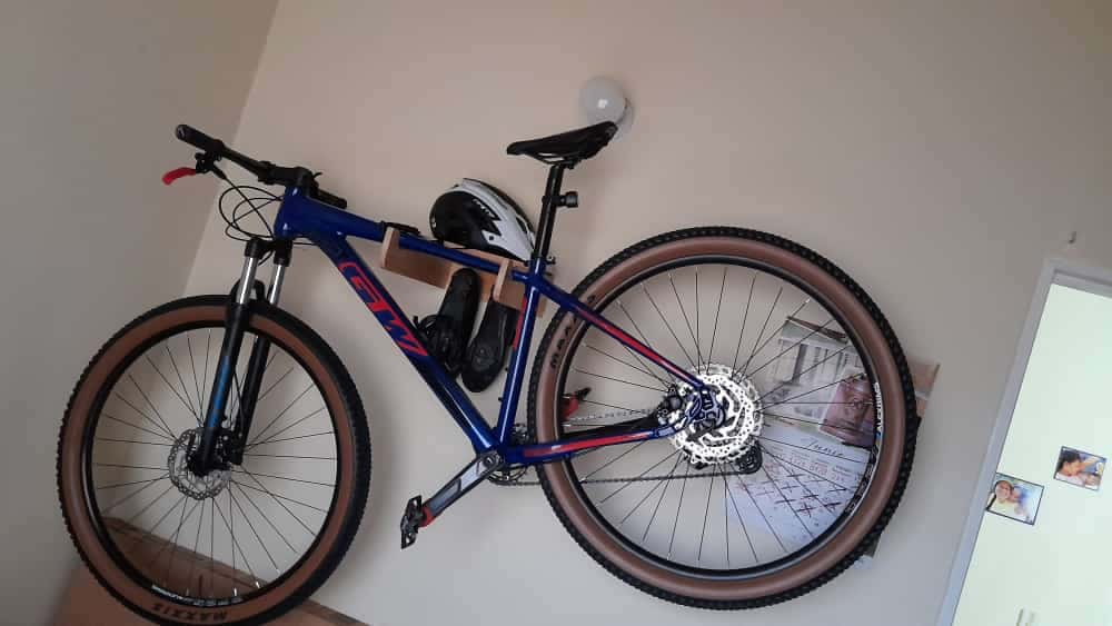 Soporte de pared para bici