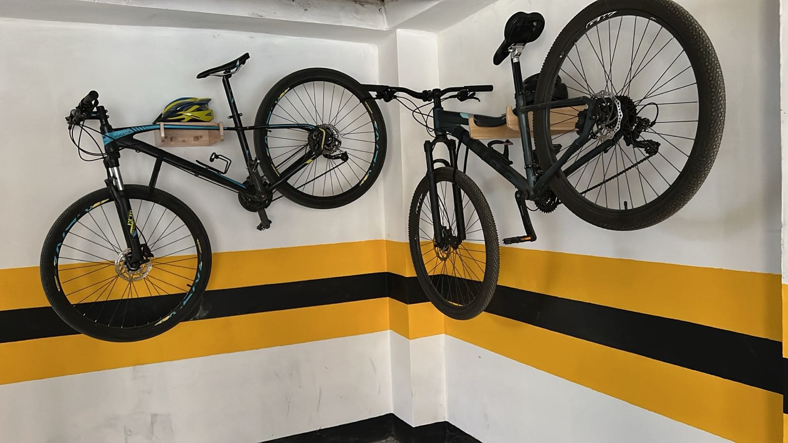 Soporte de pared para bici